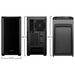 BeQuiet PURE BASE 501 Black midi tower PC skříň černá
