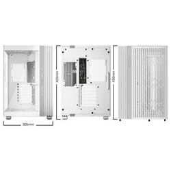 BeQuiet LIGHT BASE 600 DX White midi tower PC skříň bílá