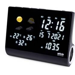 Silva Schneider UR-WS 1500 241009 radiobudík, FM, FM, s USB nabíječkou, funkce alarmu, černá