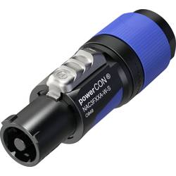 Neutrik NAC3FXXA-W-S síťový konektor powerCON zásuvka, rovná Počet kontaktů: 2 + PE 16 A modrá 1 ks Piece