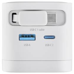 Intenso Intenso Power Adapter W65ACIC GaN white USB nabíječka, 1x USB-C®, 65 W, bílá