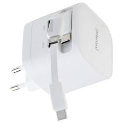 Intenso Intenso Power Adapter W65ACIC GaN white USB nabíječka, 1x USB-C®, 65 W, bílá