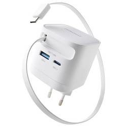 Intenso Intenso Power Adapter W65ACIC GaN white USB nabíječka, 1x USB-C®, 65 W, bílá