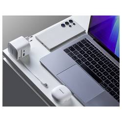 Intenso Intenso Power Adapter W65ACIC GaN white USB nabíječka, 1x USB-C®, 65 W, bílá