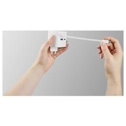 Intenso Intenso Power Adapter W65ACIC GaN white USB nabíječka, 1x USB-C®, 65 W, bílá
