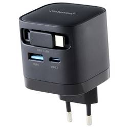 Intenso Intenso Power Adapter W65ACIC GaN black USB nabíječka, 1x USB-C®, 65 W, Quick Charge 4.0, černá