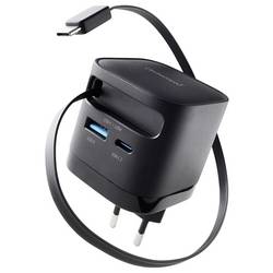Intenso Intenso Power Adapter W65ACIC GaN black USB nabíječka, 1x USB-C®, 65 W, Quick Charge 4.0, černá