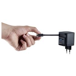 Intenso Intenso Power Adapter W65ACIC GaN black USB nabíječka, 1x USB-C®, 65 W, Quick Charge 4.0, černá