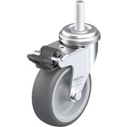 Blickle 848606 LRA-PATH 75G-FI-GS10 Otočné kolečko s brzdou Ø kola: 75 mm nosnost (max.): 75 kg 1 ks