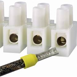 TRU COMPONENTS svítidlové svorky Pro kabel o rozměru: 1.0-4.0 mm² Tuhost (příčný řez): 1.0-4.0 mm² Pólů: 12 bílá 1 ks