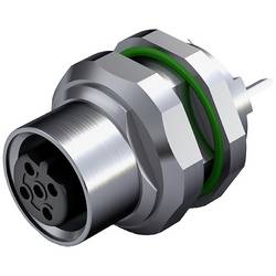Weidmüller SAIE-M12S-4AS-H6.75TL neupravený zástrčkový konektor pro senzory - aktory, 2424040000, piny: 4, 1 ks