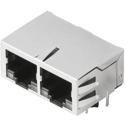 Weidmüller 2036510000, RJ45 konektor, zásuvka, vestavná horizontální, stříbrná, černá, 1 ks