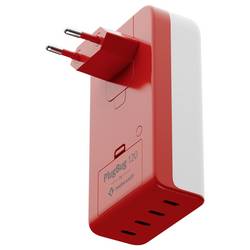 Twelve South Twelve South PlugBug 120W USB-C Wall Cha USB nabíječka, USB Power Delivery (USB-PD) , USB-C®, 120 W, Dodávka energie, bílá, červená