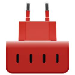 Twelve South Twelve South PlugBug 120W USB-C Wall Cha USB nabíječka, USB Power Delivery (USB-PD) , USB-C®, 120 W, Dodávka energie, bílá, červená