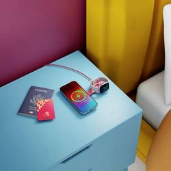 Twelve South bezdrátová indukční nabíječka 15 W TS-2431 TS-2431 Výstup USB-C® růžová