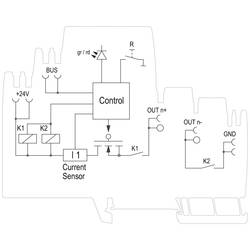 elektronická kontrola zatížení Weidmüller AMG ELM-6D CO 2082440000, 1 ks