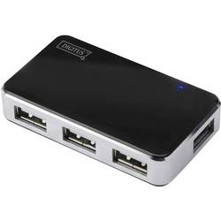 Digitus DA-70220 USB Hub 4 porty USB-A USB 2.0 480 MBit/s černá, stříbrná DA-70220