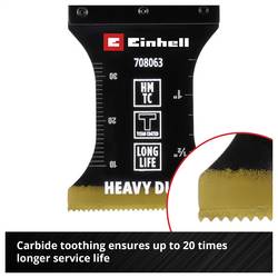 Einhell 708063 Tauchsägeblatt HM-TI, 35mm bimetalový sada multifunkčního nářadí 35 mm 1 ks