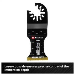 Einhell 708063 Tauchsägeblatt HM-TI, 35mm bimetalový sada multifunkčního nářadí 35 mm 1 ks