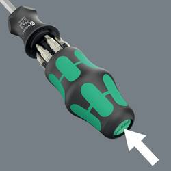 Wera Kraftform Kompakt 27 XL Universal Imperial Set 1 Univerzální šroubovák se zásobníkem bitů 300 mm