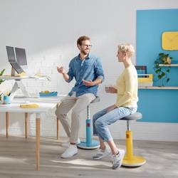 Leitz židle pro sezení/stání Ergo Cosy šedá 65180089