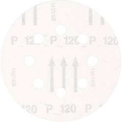 PFERD TOOLS KSS 125 8 L A 120 45017012 brusné papíry pro excentrické brusky s otvory Zrnitost 120 (Ø) 125 mm 25 ks