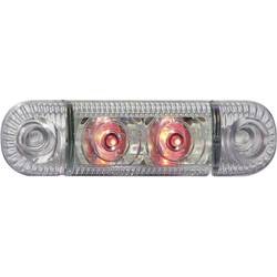 SecoRüt obrysové světlo obrysová světla zboku 12 V, 24 V červená čiré sklo