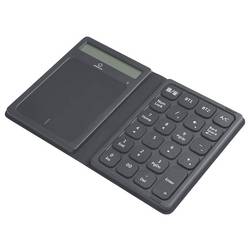 Renkforce RF-NK-300 Bluetooth® číselná klávesnice sklopné, Tiché klávesy, integrovaný touchpad, funkce kapesní kalkulačky černá