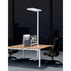 LEDmaxx Lara SLS2 Stojací LED lampa LED LED 80 W Energetická třída (EEK2021): D (A - G) stříbrná