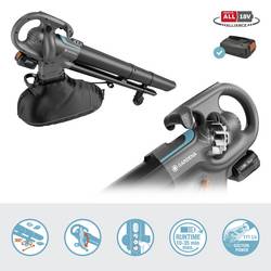 GARDENA 14895-20 PowerJetCollect Ready-To-Use foukač listí + akumulátor 18 V