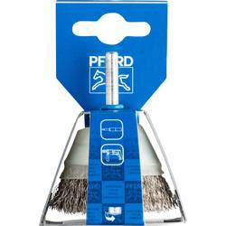 PFERD TOOLS Hrncový kartáč, neoppovaný, TBU Ø 50 mm, Ø 6 mm, drát z nerezové oceli Ø 0,30 POS TBU 5010/6 INOX 0,30 43703002 5 ks