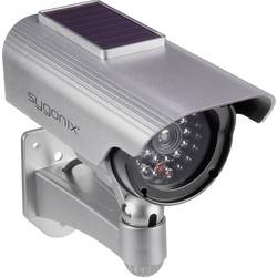 Sygonix SY-3420674 Atrapa kamery se solárním modulem, s blikající LED diodou