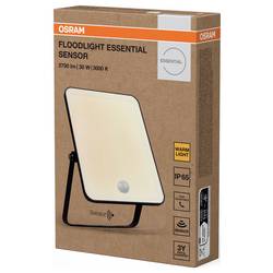 OSRAM HOMELIGHTING Floodlight Essential Sensor 30W 3000K 4099854430091 venkovní LED reflektor s PIR detektorem 30 W Barvy světla (LED svítidlo): teplá bílá