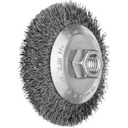 PFERD TOOLS Kuželový kartáč, neopft KBU Ø 100 x 10 mm, ocelový drát Ø 0,35 pro úhlové brusky 43316001 1 ks