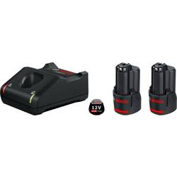 Bosch Professional 1600A019RD GAL 12V-40 + 2x GBA 12V 3.0Ah akumulátor do nářadí a nabíječka 12 V 3 Ah Li-Ion