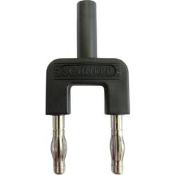 Schnepp 19/4mB/sw zkratovací můstek černá Ø pin: 4 mm Rozestup hrotů: 19 mm 1 ks Piece