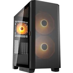 Cougar Airface FLO midi tower PC skříň, herní pouzdro černá