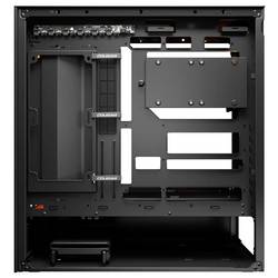 Cougar CFV235 midi tower PC skříň černá 3 předinstalované ventilátory, integrované osvětlení, boční okno, prachový filtr