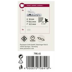 Paulmann 79841 79841 Infračervený spínač s detektorem pohybu 144 W (max) 24 (max.) 24 V (š x v) 56.50 mm x 16.00 mm 1 ks
