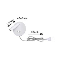 Paulmann 78918 LED nástěnné světlo LED 3.20 W bílá, chrom