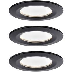 Paulmann 94474 LED vestavné svítidlo sada 3 ks LED pevně vestavěné LED 18 W černá (matná)