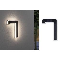 Paulmann 79848 4000870798485 solární osvětlení čísla domu Energetická třída (EEK2021): A (A - G) 0.20 W teplá bílá černá