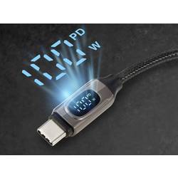 Renkforce USB kabel USB 2.0 USB-C ® zástrčka, USB-C ® zástrčka 2.00 m stříbrná (metalíza) RF-6249498