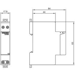 Siemens 7LF6310 schodišťový časový spínač