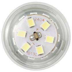 TRU COMPONENTS TC-14124708 indikační LED bílá Válec BA15d 100 V/AC, 240 V/AC 580 lm