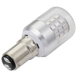 TRU COMPONENTS TC-14124712 indikační LED zelená Válec BA15d 100 V/AC, 240 V/AC 500 lm