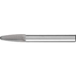 PFERD TOOLS 21157205 frézovací kolík , tvrdokov, půlkruhový oblouk, Délka 55 mm, Vnější Ø 6 mm, Pracovní délka 18 mm, Ø hřídele 6 mm, 1 ks