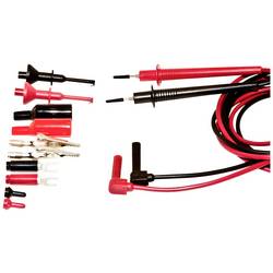 Mueller Electric 110004 Sada adaptérů testovací zástrčky 110004 červená, černá 1 sada