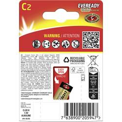 Eveready E304396700 baterie malé mono C alkalicko-manganová 1.5 V 2 ks