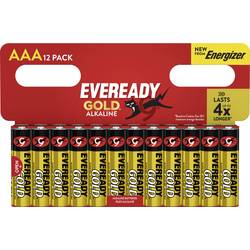 Eveready E304401300 mikrotužková baterie AAA alkalicko-manganová 1.5 V 12 ks